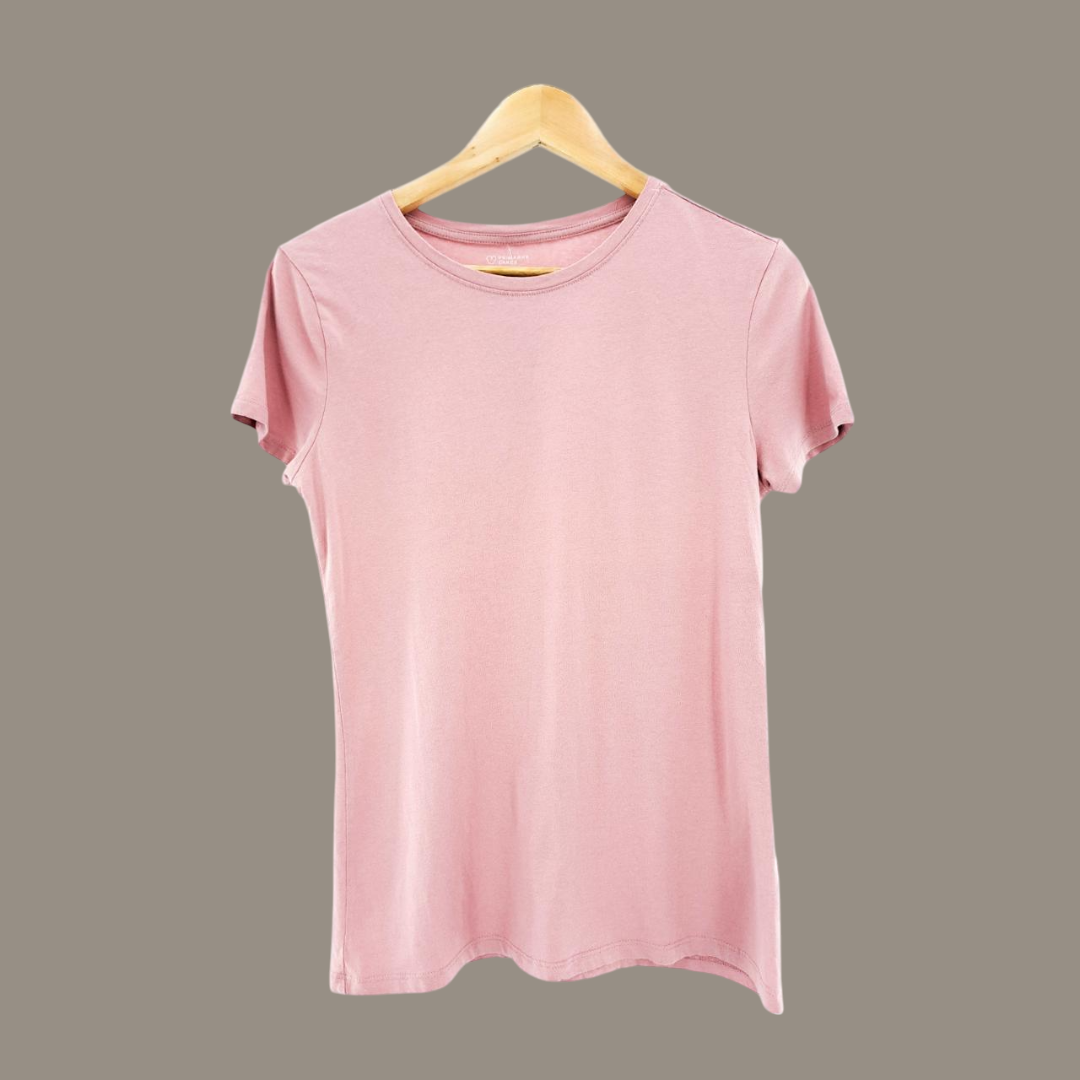Remera Basica Rosa - L -