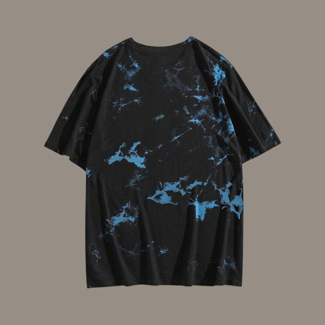 Remera Batik Celeste Unisex - S -