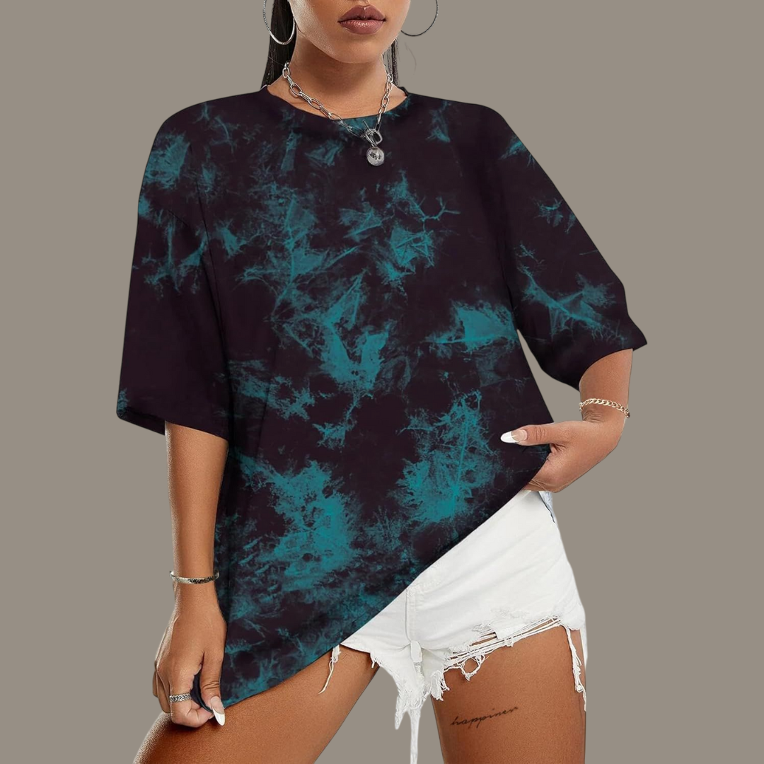 Remera Batik Verde Unisex - M -
